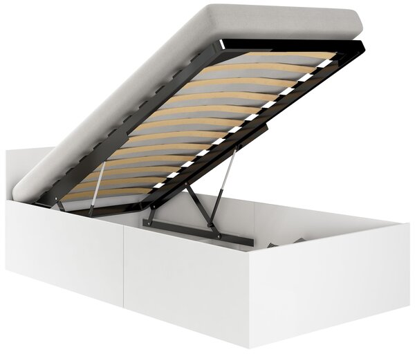 Ak furniture Zvedací kovový rošt do postele Domy 90x200 cm černý