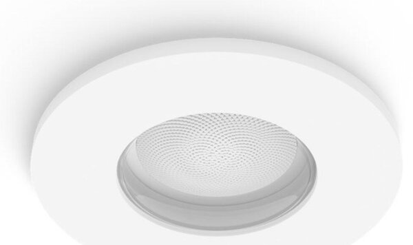 Philips Hue Adore zápustné koupelnové svítidlo kulaté 1x4,2W, 2000-6500K, IP44, bílá