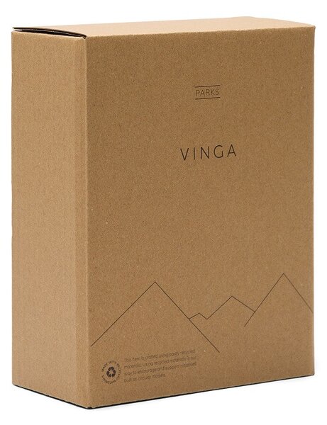 Svačinový box Parks, 750ml, Vinga, černý