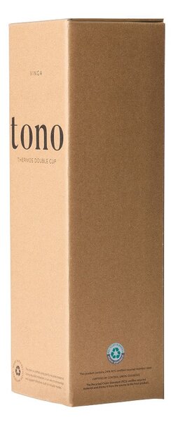 Termoska Tono, 750ml, Vinga, stříbrná