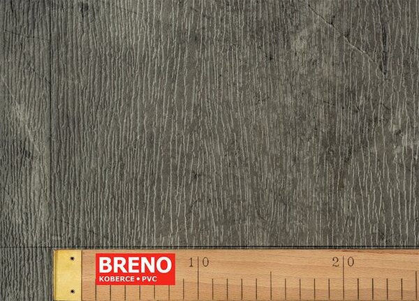 Breno PVC SIGMA Venato 93 – tmavý mramor, šíře 400 cm