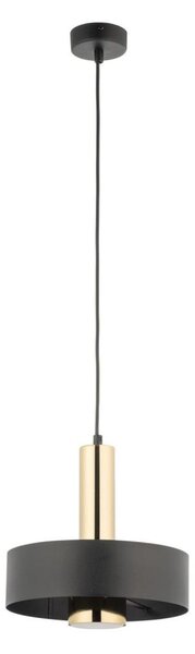 Lustr na lanku RIF LUX 1xGX53/12W/230V pr. 25 cm černá/zlatá