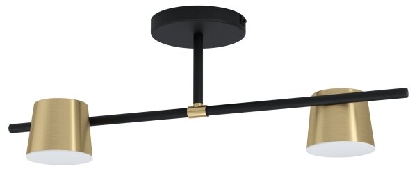 Eglo 39983 - LED Přisazený lustr ALTAMIRA 2xGU10/4,6W/230V 3000K zlatá