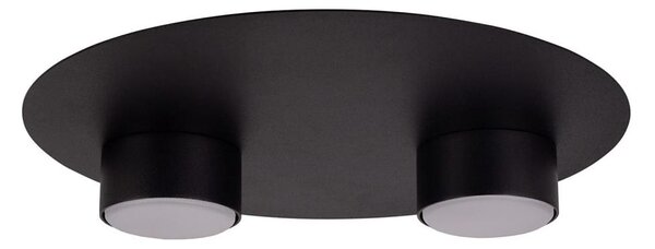 Stropní svítidlo STAR 2xGX53/12W/230V černá