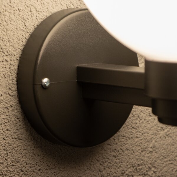 Brilagi -LED RGBW Ven nástěnné svítidlo HARBOR 1xE27/9W/230V IP33 antracit/bílá