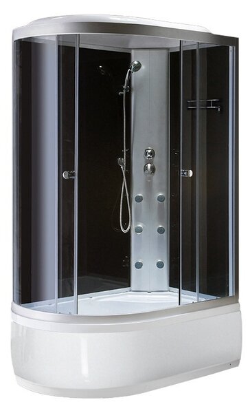 BPS-koupelny Hydromasážní box HYD-A02 120 P, 120x80 pravý bez sauny