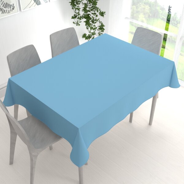 Biante Dekorační obdélníkový ubrus Rongo RG-100 Světle modrý 50x100 cm