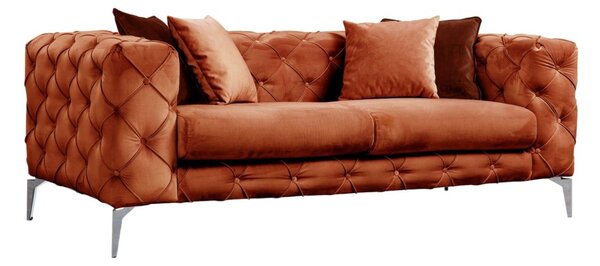 Hanah Home Dvoumístná pohovka Como 197 cm oranžová