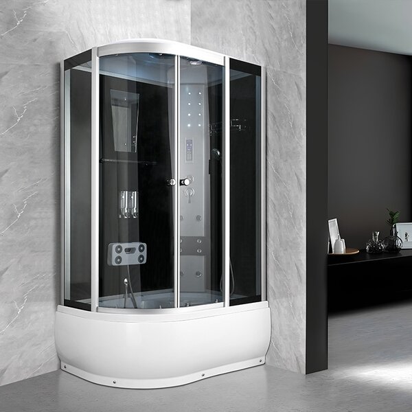 BPS-koupelny Hydromasážní box HYD-A03 120 P, 120x80 pravý bez sauny