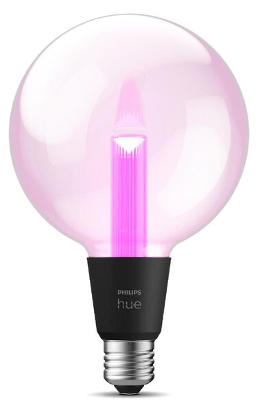 Philips Hue Lightguide LED žárovka E27 G125 6,8W 500lm 2000-6500K RGB CRI80 IP20, stmívatelná