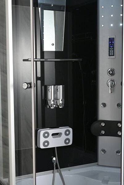 BPS-koupelny Hydromasážní box HYD-A03 120 P, 120x80 pravý bez sauny