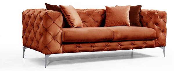 Hanah Home Dvoumístná pohovka Como 197 cm oranžová