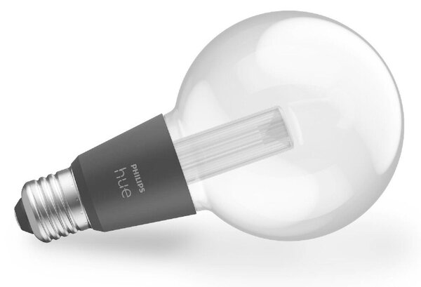 Philips Hue Lightguide LED žárovka E27 G95 6,8W 500lm 2000-6500K RGB CRI80 IP20, stmívatelná