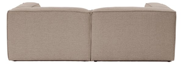 Hanah Home Dvoumístná pohovka Fora 248 cm hnědá
