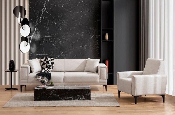 Hanah Home Dvoumístná pohovka Horizon 170 cm ecru