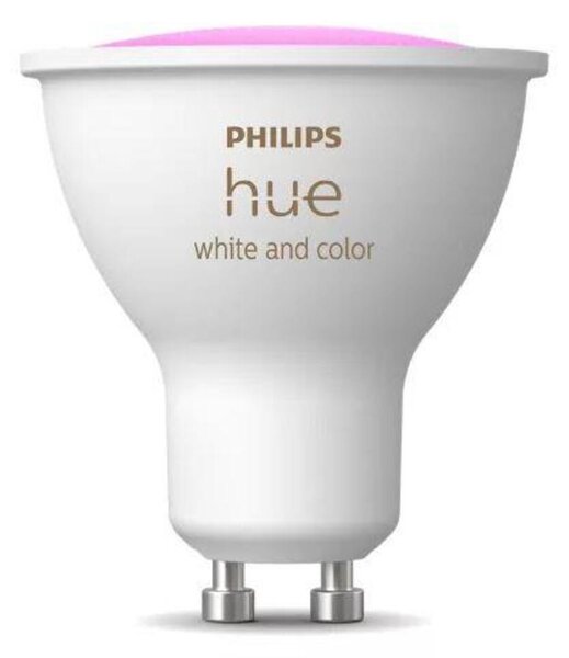 Philips Hue WACA LED žárovka GU10 4,2W 400lm 2000-6500K RGB CRI80 IP20