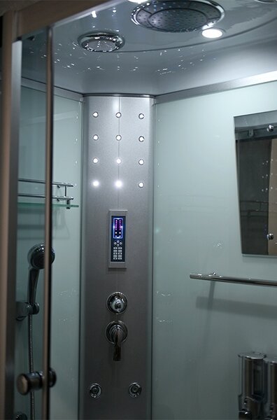 BPS-koupelny Hydromasážní box HYD-A04 120 L, 120x80 levý bez sauny