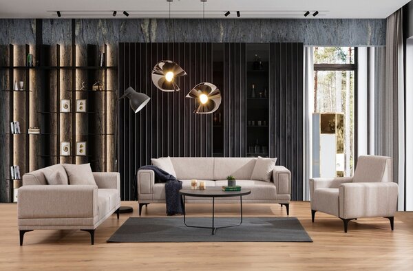 Hanah Home Dvoumístná pohovka Horizon 170 cm světle hnědá