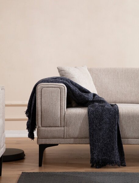 Hanah Home Dvoumístná pohovka Horizon 170 cm světle hnědá