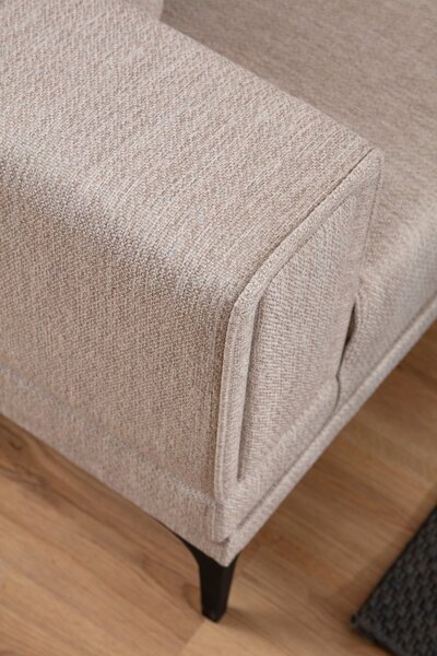 Hanah Home Dvoumístná pohovka Horizon 170 cm světle hnědá