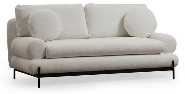Hanah Home Dvoumístná pohovka Livorno 188 cm bílá