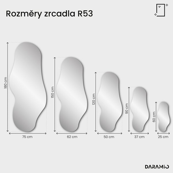 Modré zrcadlo Pure R53