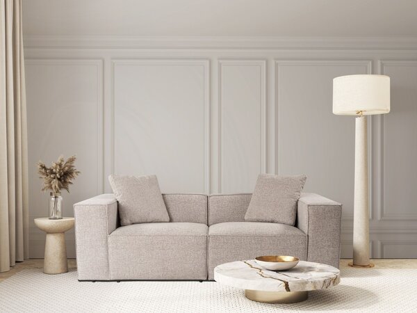 Hanah Home Dvoumístná pohovka Lora 220 cm mocha