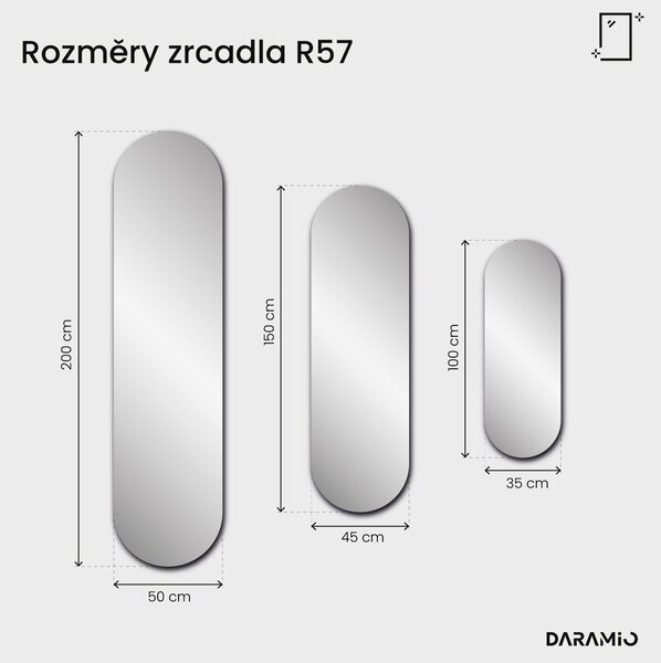 Modré zrcadlo Pure R57