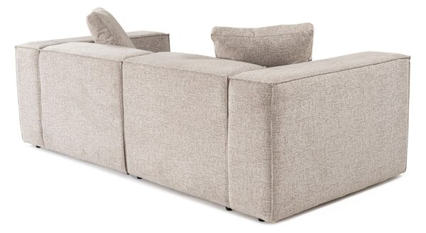 Hanah Home Dvoumístná pohovka Lora 220 cm mocha