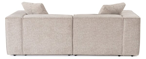 Hanah Home Dvoumístná pohovka Lora 220 cm mocha