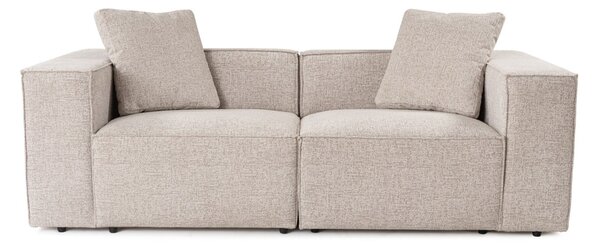 Hanah Home Dvoumístná pohovka Lora 220 cm mocha