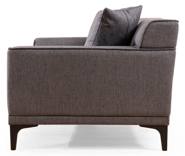 Hanah Home Dvoumístná pohovka Petra 163 cm antracit