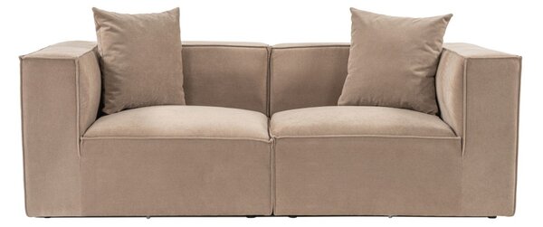Hanah Home Dvoumístná pohovka Sora 220 cm cappucino