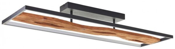Brilliant G80114/76 Stmívatelné stropní LED svítidlo CHAUMONT dřevo