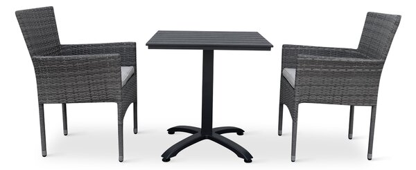 Balkonová sestava ratan - Ristorante + Bali PREMIUM 1+2