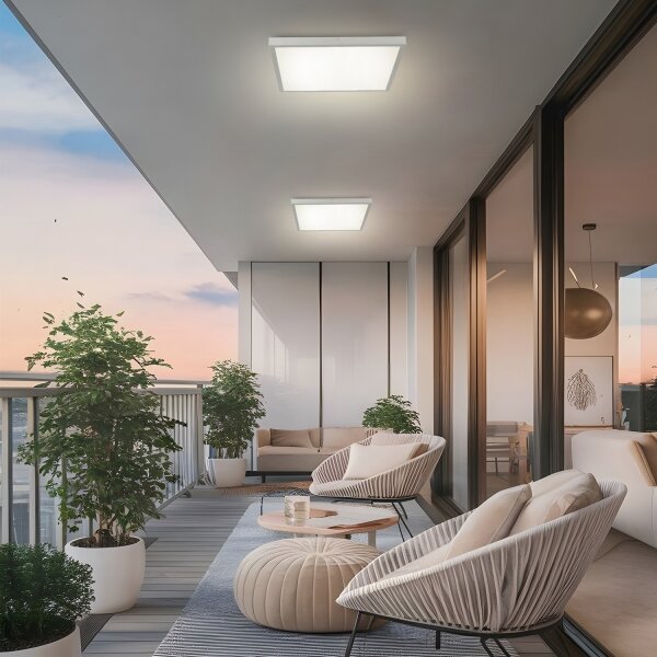 Brilagi -LED Stmív. koupelnové svítidlo FRAME SMART LED/50W/230V 60x60 IP44 + DO