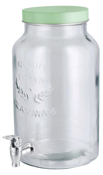 Silvercrest® Skleněný zásobník na nápoje (zelená) (100406281001)