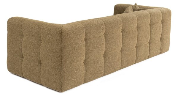 Hanah Home Třímístná pohovka Cady 235 cm khaki