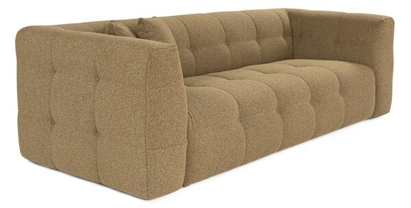 Hanah Home Třímístná pohovka Cady 235 cm khaki