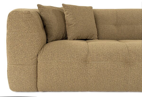 Hanah Home Třímístná pohovka Cady 235 cm khaki