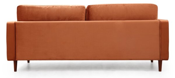 Hanah Home Třímístná pohovka Rome 215 cm oranžová