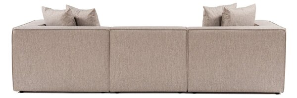 Hanah Home Třímístná pohovka Sora 325 cm pískově béžová
