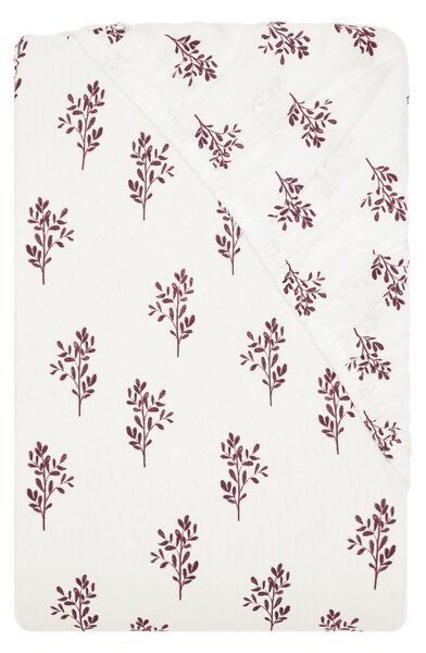 Livarno® Žerzejové napínací prostěradlo, 90-100 x 200 cm (větve) (100409347003)