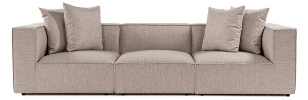 Hanah Home Třímístná pohovka Sora 325 cm pískově béžová
