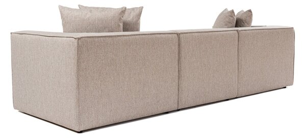 Hanah Home Třímístná pohovka Sora 325 cm pískově béžová
