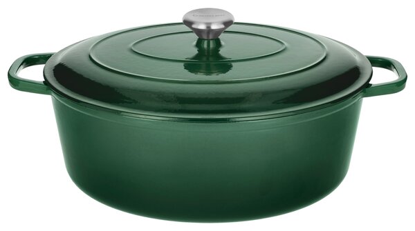 Silvercrest® Litinový hrnec Premium, Ø 35 cm (zelená) (100409304002)