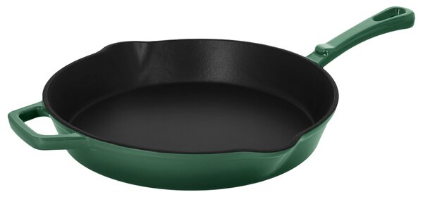 Silvercrest® Litinová pánev Premium, Ø 30 cm (zelená) (100409471003)