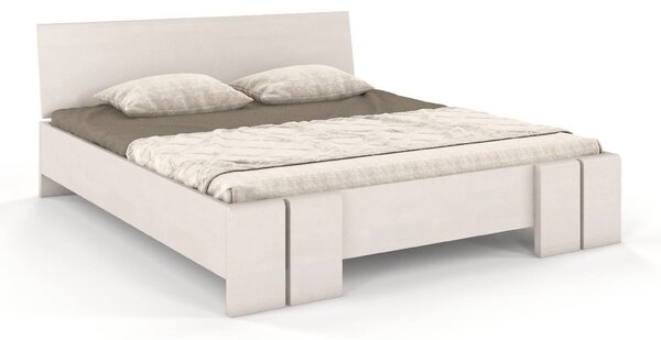 Prodloužená postel Vestre - buk , Buk přírodní, 200x220 cm