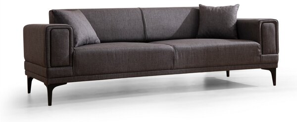 Hanah Home Třímístná rozkládací pohovka Horizon 230 cm tmavě šedá