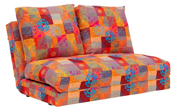 Hanah Home Dvoumístná futonová rozkládací pohovka Taida 120 cm vícebarevná